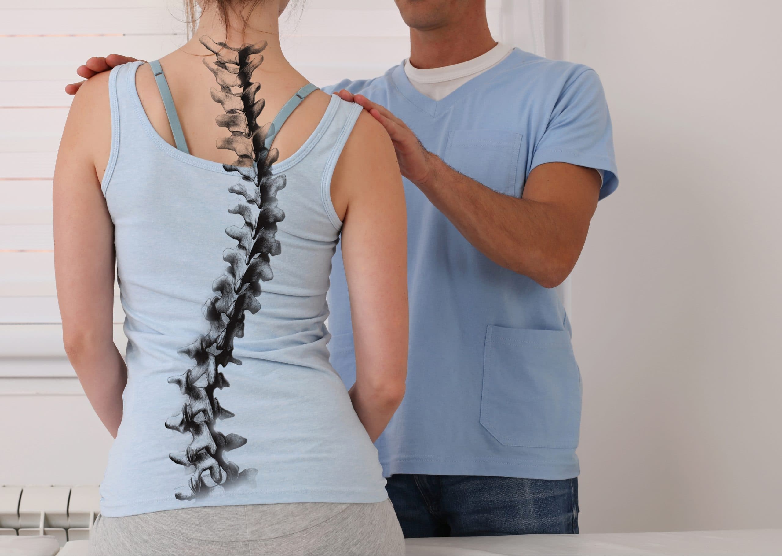 Coloana vertebrală și scolioza — tratament dureri de spate la domiciliu
